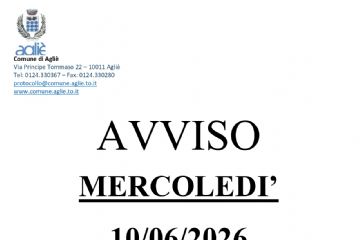 Avviso chiusura ufficio anagrafe